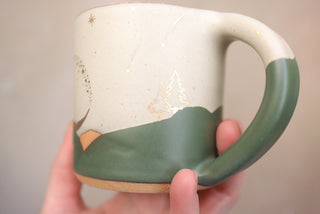 Snowy Forest 12 oz Classic Mug 123