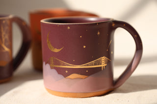 Nightfall 18 oz Mug 4001 Golden Gate Bridge