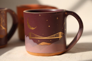 Nightfall 18 oz Mug 4001 Golden Gate Bridge