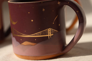 Nightfall 18 oz Mug 4001 Golden Gate Bridge