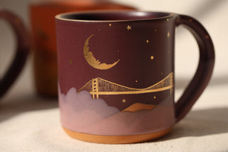 Nightfall 18 oz Mug 4001 Golden Gate Bridge