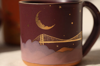 Nightfall 18 oz Mug 4001 Golden Gate Bridge