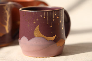 Nightfall 16 oz Wheel Thrown Mug 4003