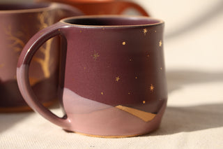 Nightfall 16 oz Wheel Thrown Mug 4003