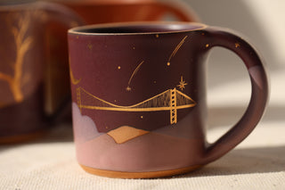 Nightfall 12 oz Mug 4005 Golden Gate Bridge