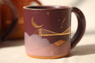 Nightfall 12 oz Mug 4005 Golden Gate Bridge