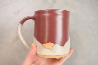20 oz Wheel Thrown Presidio Mug