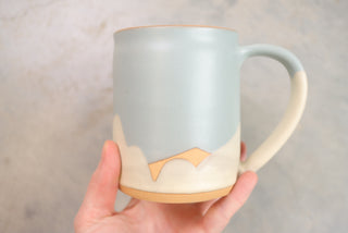 20 oz Wheel Thrown Presidio Mug