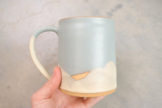 20 oz Wheel Thrown Presidio Mug