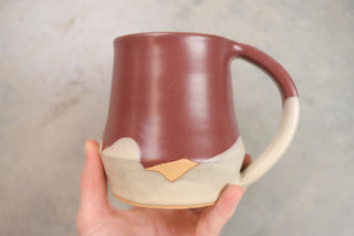 24 oz Wheel Thrown Mug New Design