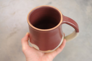 24 oz Wheel Thrown Mug New Design