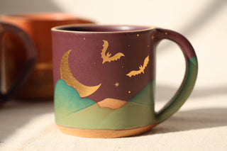 Plum and Green 18 oz Mug 3000