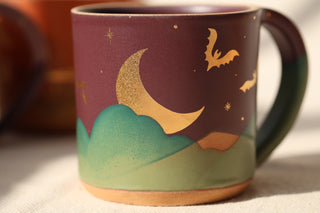 Plum and Green 18 oz Mug 3000
