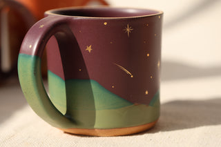 Plum and Green 18 oz Mug 3000