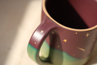 Plum and Green 18 oz Mug 3000