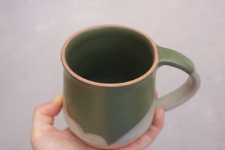 16 oz Cedar Wheel Thrown Mug