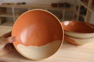 Pumpkin 8" Everything Bowl (SS Sale)