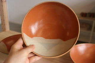 Pumpkin 8" Everything Bowl (SS Sale)