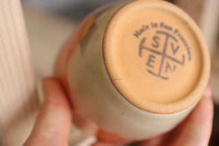 9 oz Bright Orange Sample Latte Cup (SS Sale)