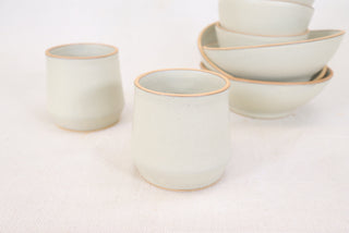 16 oz Wheel Thrown Tumbler