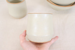 16 oz Wheel Thrown Tumbler
