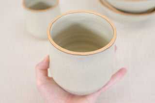 16 oz Wheel Thrown Tumbler