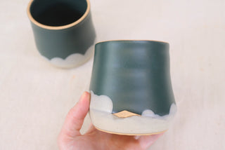16 oz Wheel Thrown Tumbler