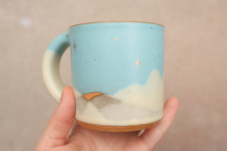 Sky Blue 12 oz Mug 002
