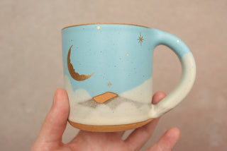 Sky Blue 12 oz Mug 003