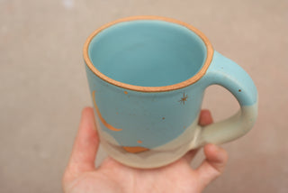 Sky Blue 12 oz Mug 003