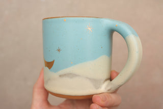Sky Blue 12 oz Mug 005