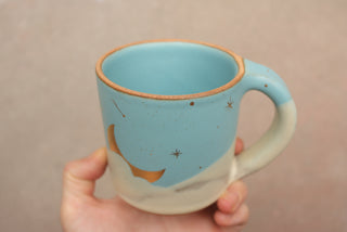 Sky Blue 12 oz Mug 005