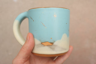 Sky Blue 12 oz Mug 005