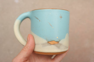 Sky Blue 12 oz Mug 005