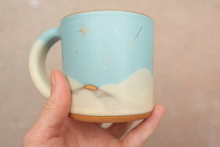 Sky Blue 12 oz Mug 008