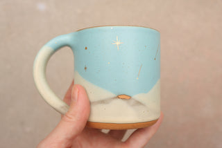 Sky Blue 12 oz Mug 008
