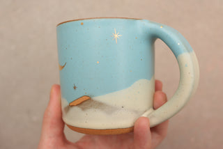 Sky Blue 12 oz Mug 009