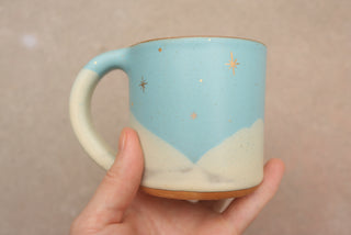 Sky Blue 12 oz Mug 011 Golden Gate Bridge