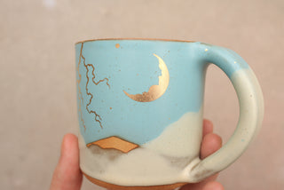 Sky Blue 12 oz Mug 012