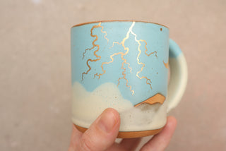 Sky Blue 12 oz Mug 012