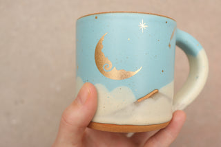 Sky Blue 12 oz Mug 014