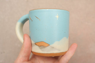 Sky Blue 12 oz Mug 014