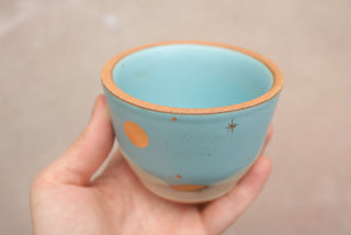 Sky Blue 6 oz Cappuccino Cup 021