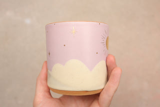 Pale Lilac 12 oz Mug 111 "Moongazers"