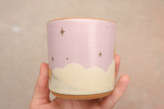 Pale Lilac 12 oz Mug 113 Airplane