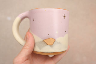 Pale Lilac 12 oz Mug 113 Airplane