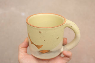 Pre-Order: Lemon Basil 12 oz Mug 'Crescent Moon'