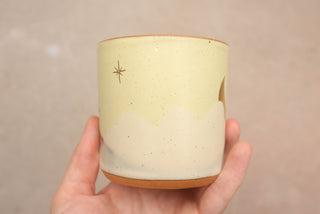 Pre-Order: Lemon Basil 12 oz Mug 'Crescent Moon'