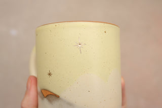 Pre-Order: Lemon Basil 12 oz Mug 'Crescent Moon'