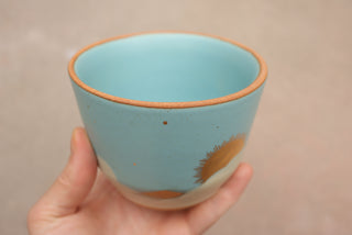 Sky Blue 12 oz Latte Cup 025